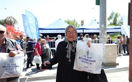 Aydın Büyükşehir Belediyesi Binlerce Fideyi Nazilli’de Vatandaşlara Dağıttı