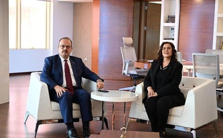 Başkan Çerçioğlu’na Vali Canbolat’tan Ziyaret