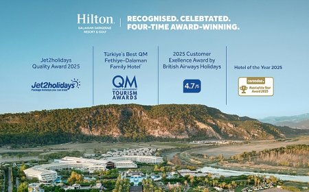 Mükemmellikle Tanınan, Tutarlılıkla Tanımlanan  Bir Başarı Hikayesi:  Hilton Dalaman Sarıgerme Resort & Golf’e  Uluslararası Ödül Yağdı