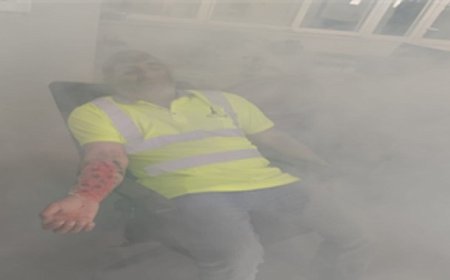 Konak Tünelleri’nde gerçeğini aratmayan deprem ve yangın tatbikatı