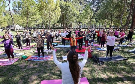 Bucalı kadınlar baharı sporla karşıladı