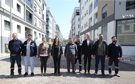 Karşıyaka’nın yollarına modern dokunuş