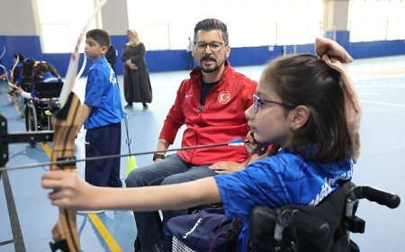 Türkiye’nin ilk Engelli Çocuk Okçuluk Takımı Bağcılar’da kuruldu