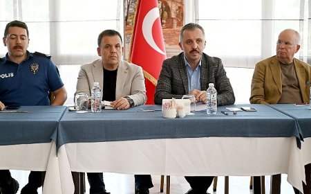 Kemer’de Mavi Akdeniz İnisiyatifi Toplantısı yapıldı