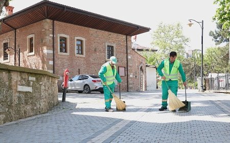 Bursa’nın Dünyaca Ünlü Tarihi Alanlarına Özel Temizlik Ekibi