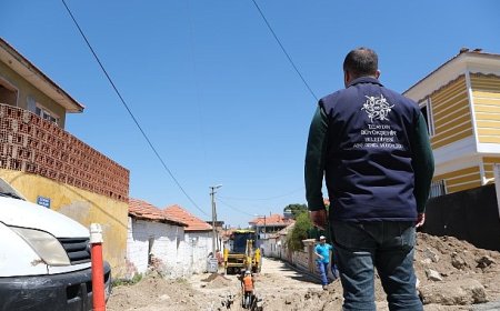 Başkan Çerçioğlu'ndan Koçarlı’da Altyapı Yatırımı