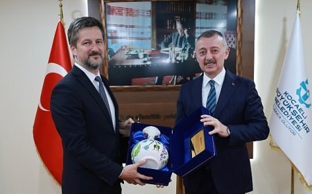 Macaristan Büyükelçisi Matis, Büyükakın’a konuk oldu
