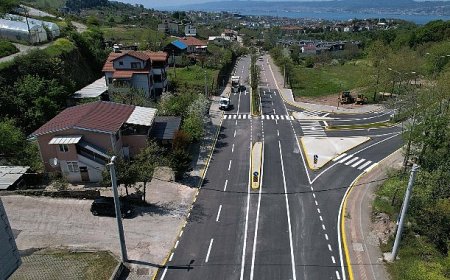 Başiskele’de yeni kavşak hizmete açıldı