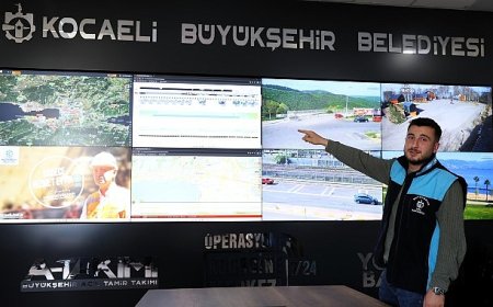 Büyükşehir’in stratejik üssü kenti 7/24 takip ediyor