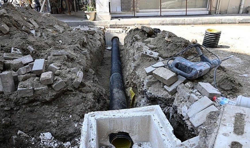 Saruhanlı’nın 22 Milyonluk Yatırımında Çalışmaların Yarısı Tamamlandı
