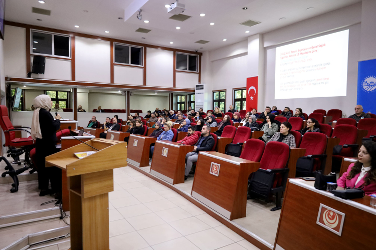 Sakarya Büyükşehir çalışanlarına iş sağlığı eğitimi