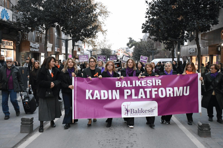 Balıkesir “Şiddete Geçit Yok” dedi