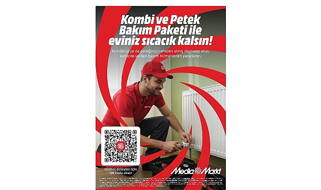 MediaMarkt Kombi ve Petek Bakım Paketi ile   kışa hazırlık zamanı!
